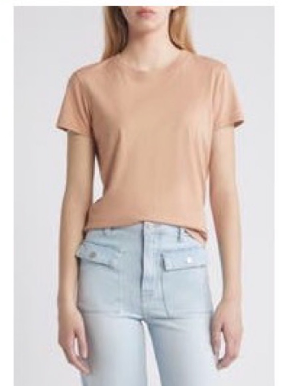 Frame BabyTee in Blush